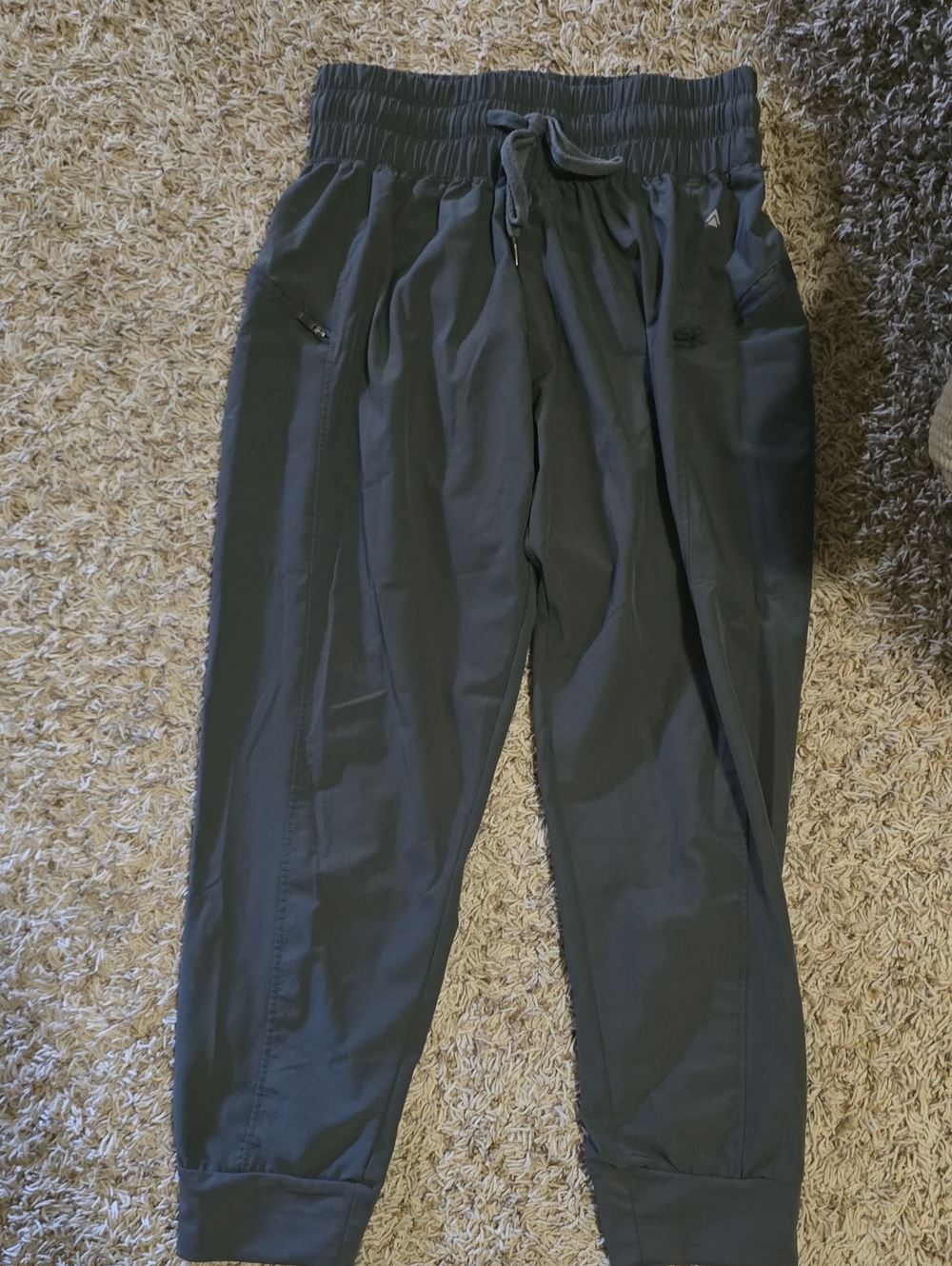 Women's Dark Gray Athletic Jogger Pants - Unbranded